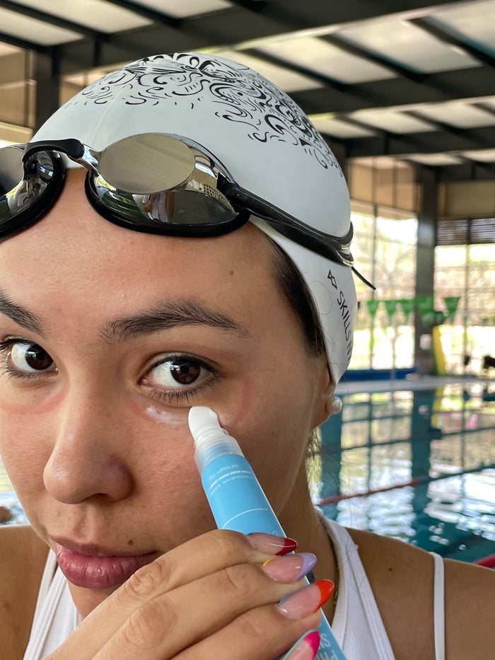 Can I Use TRIHARD Products to Protect My Eyes When Swimming in Saltwater Pools?