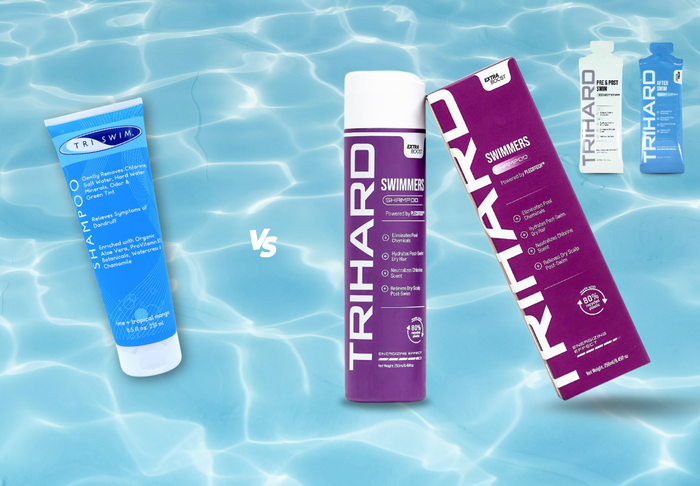 <b>TRISWIM vs. TRIHARD:</b> Which chlorine-removal brand is right for you?