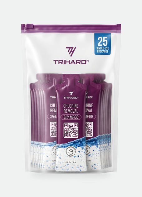 Swimmers Shampoo Travel Size – Chlorine Removal | TRIHARD