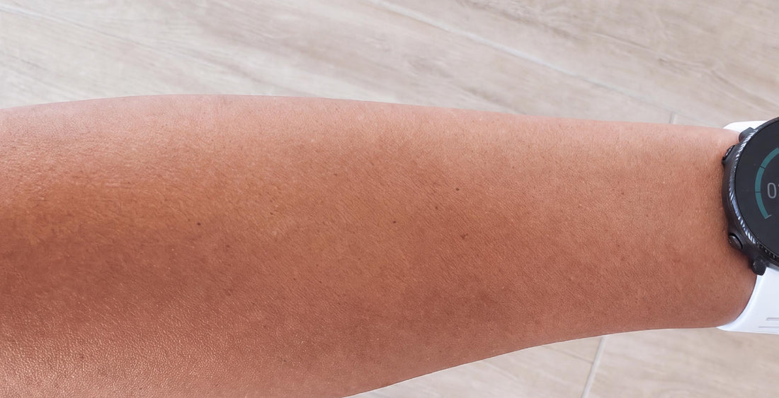 After TRIHARD: skin