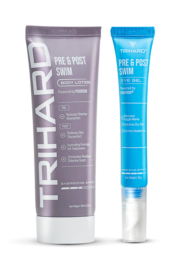 Pre & Post Swim Body Lotion + Pre & Post Swim Eye Gel