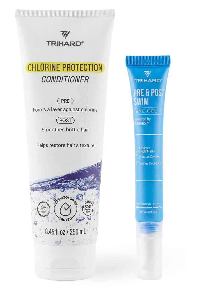 Pre & Post Swim Conditioner + Goggle Marks Eye Gel