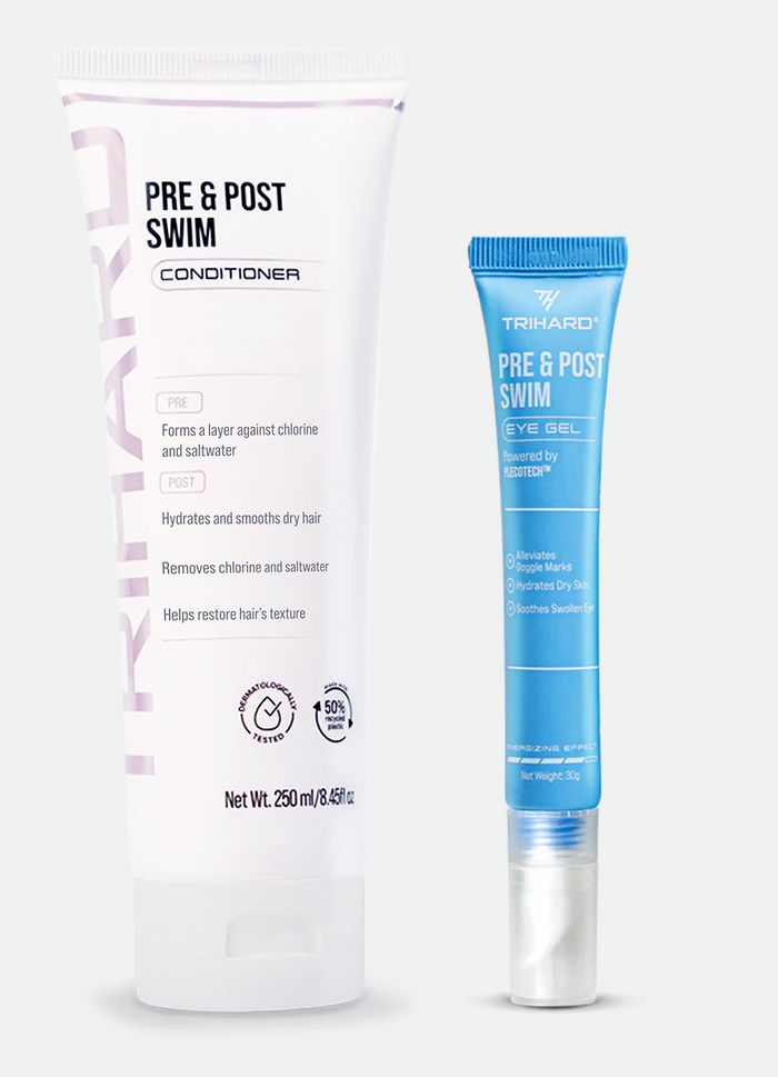 Pre & Post Swim Conditioner + Goggle Marks Eye Gel