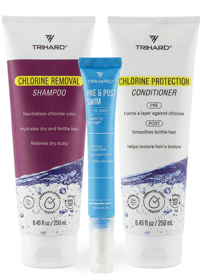 Swim Conditioner + Shampoo Extra Boost + Eye Gel