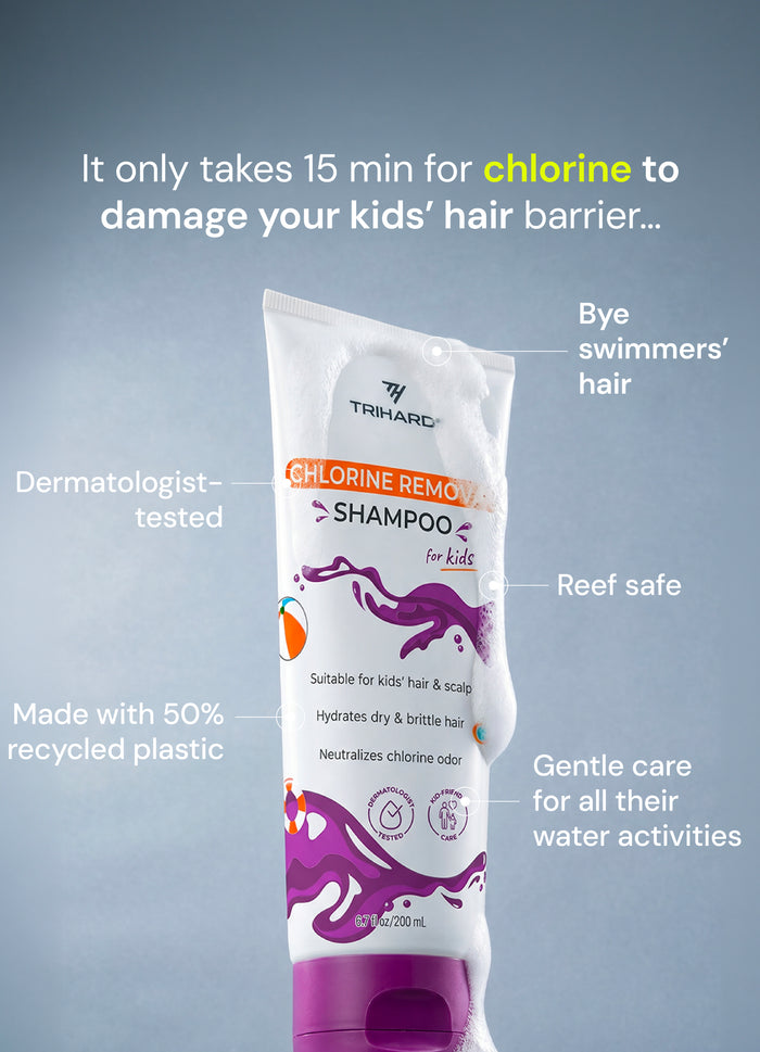 Chlorine Removal Shampoo for Kids