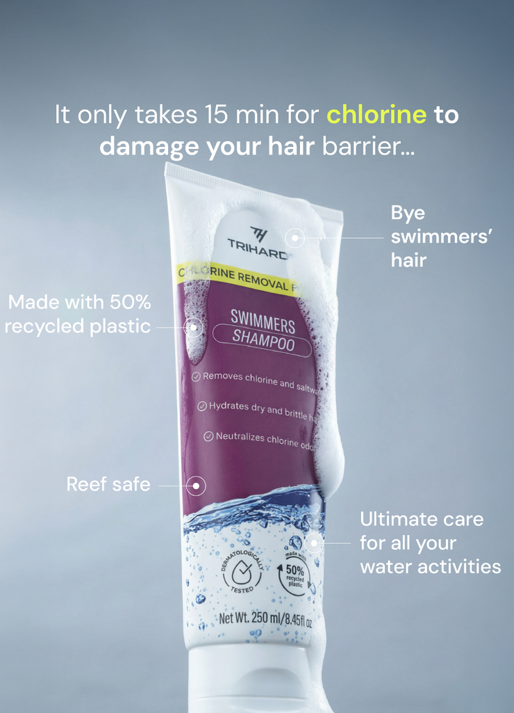 Swimmers Shampoo Extra Boost | Haircare Products – TRIHARD