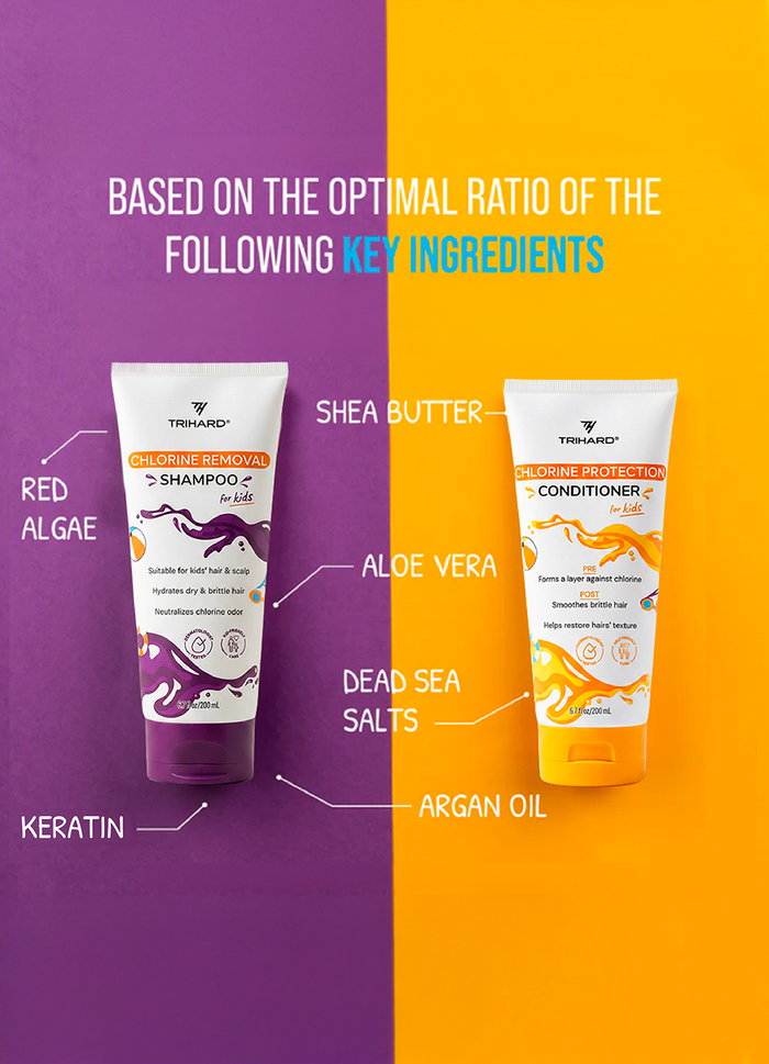 Kinder-Shampoo und Conditioner