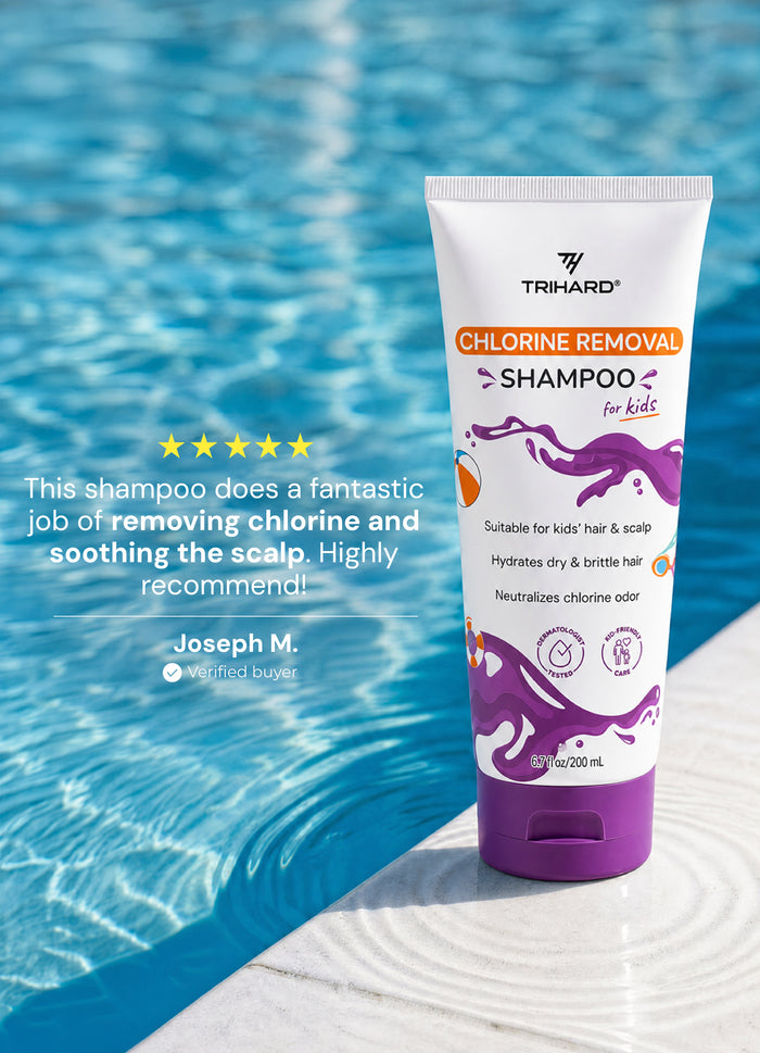 Shampoo voor zwemmende kinderen