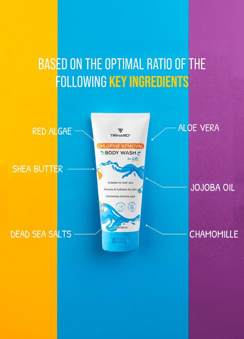 Chlorine Removal Body Wash for Kids