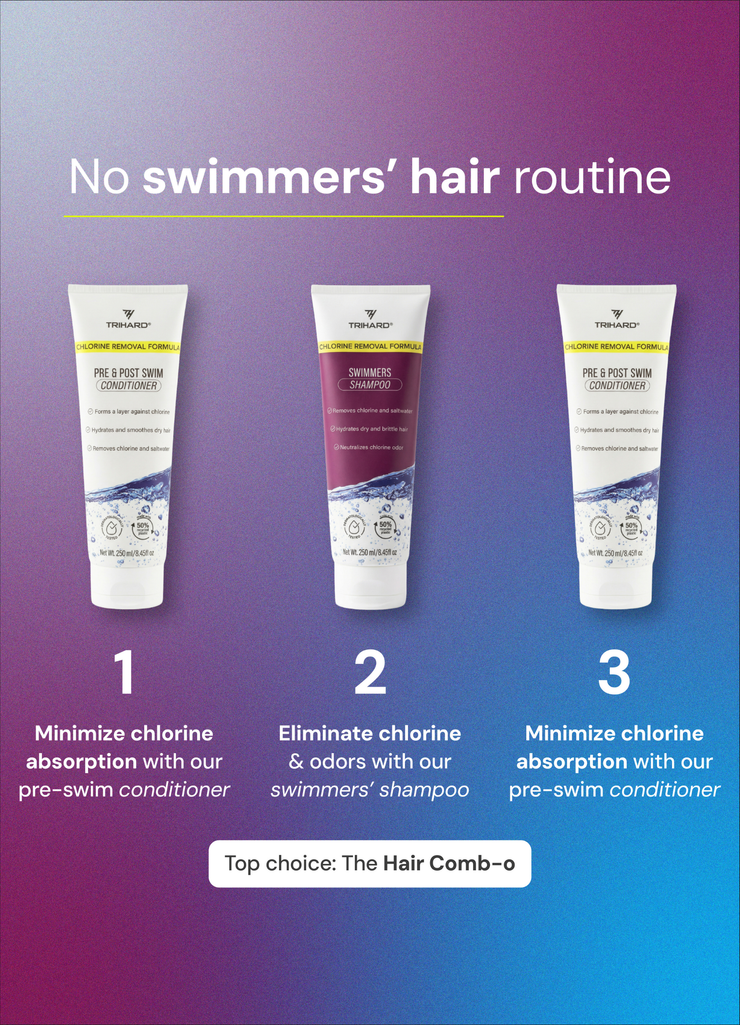 Swimmers Shampoo Extra Boost | Haircare Products – TRIHARD