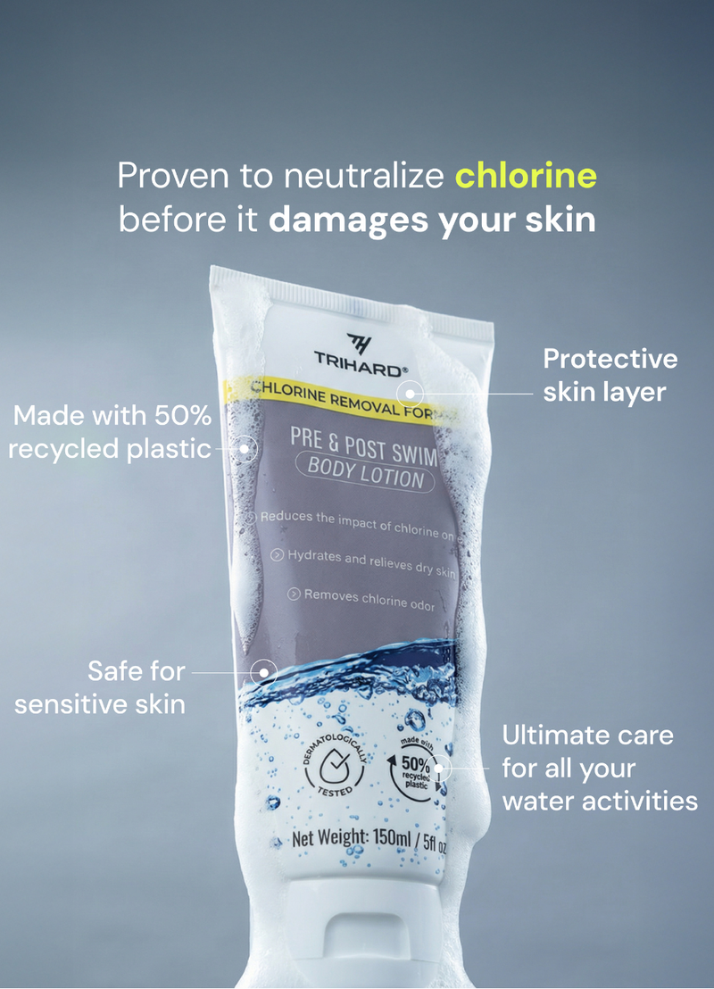 Körperlotion vor und nach dem Schwimmen – 3er-Pack