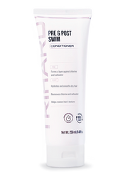 Conditioner vor und nach dem Schwimmen