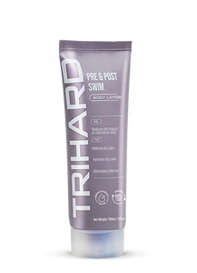 Körperlotion vor und nach dem Schwimmen