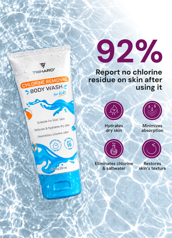 Chlorine Removal Body Wash for Kids