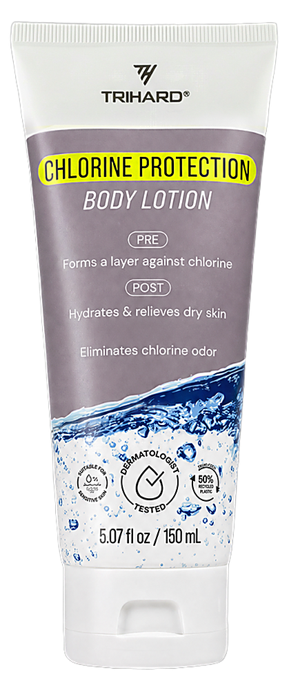 Bodylotion voor en na het zwemmen