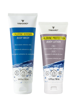Post-swim skin care set – Chlorine-Free Skin Set, TRIHARD